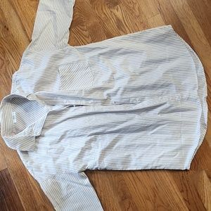 ARDENE stripped collar shirt w/ pocket